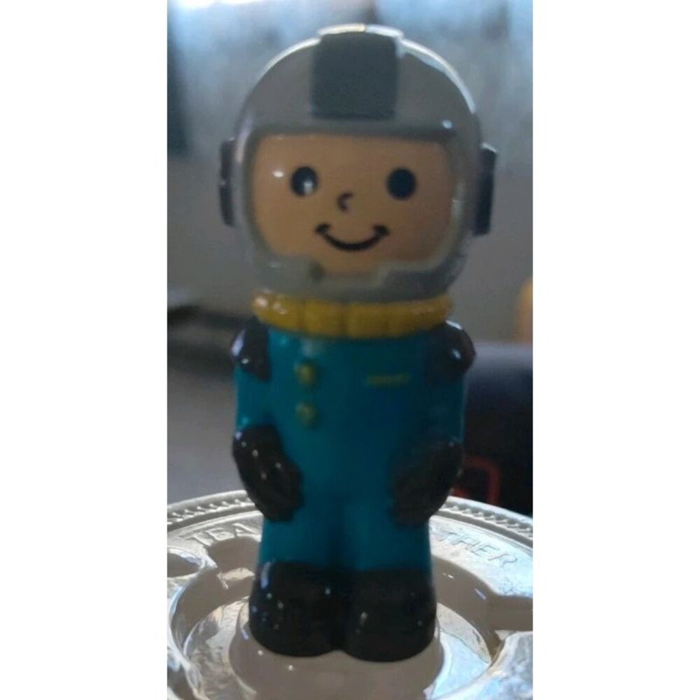 Lakeshore Learn and Play Astronaut Figure Toy in Blue & Gray Colors